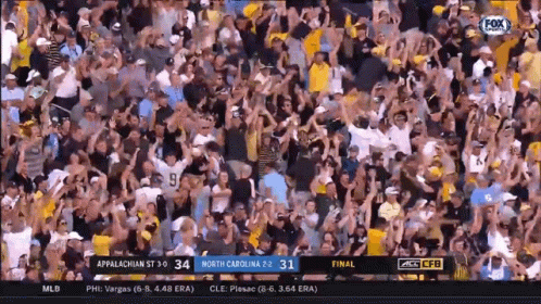 Fox Sports Broadcast North Carolina vs Appalachian State Football
