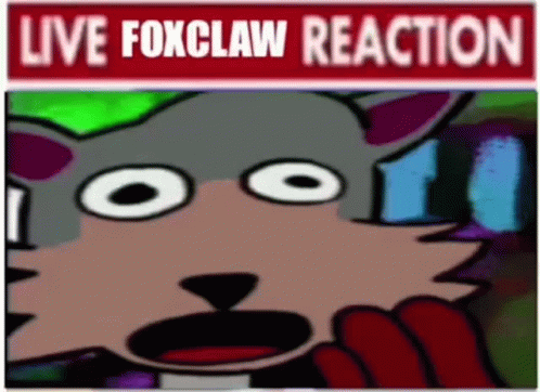 Foxclaw Live Shocked Scared GIF