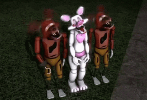 Mangle And Foxy Fnaf GIF