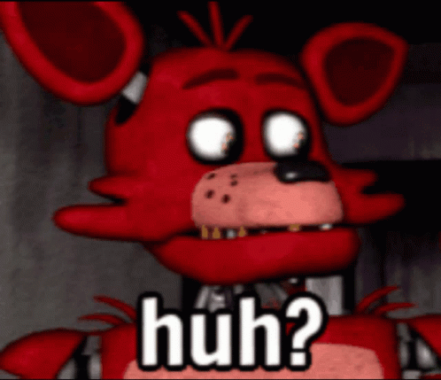 Confused Foxy The Pirate GIF