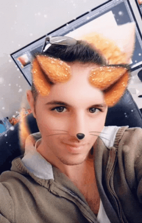 Foxy Filter Snapchat GIF