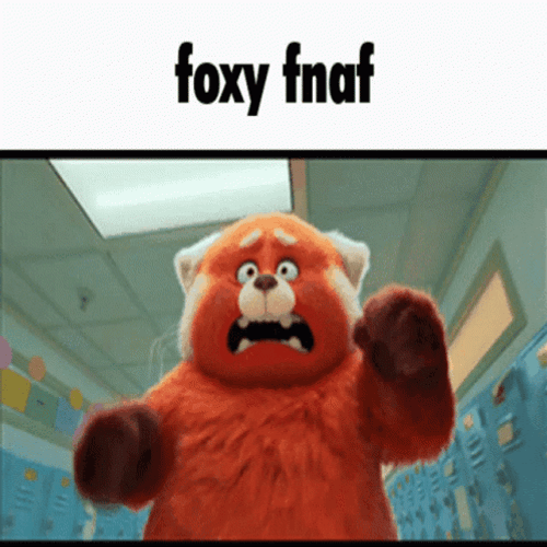 Foxy Running Mei Turning Red GIF