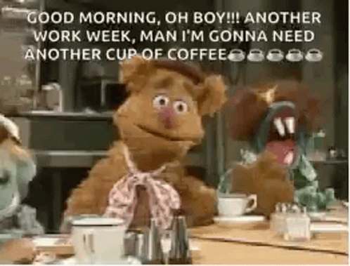 Fozzie Bear Another Work Week GIF