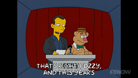 Fozzie Bear The Simpsons GIF
