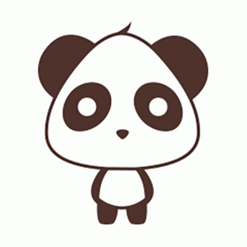 Fragile Panda Breakin Apart GIF