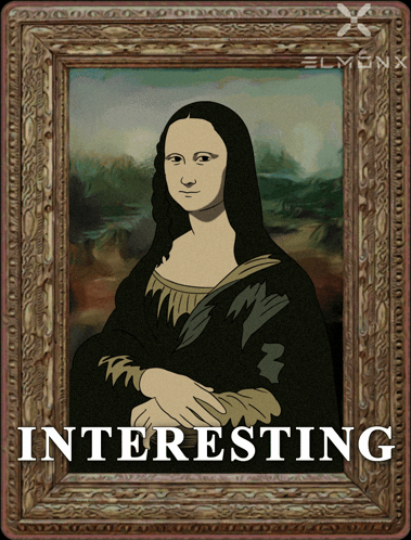 Framed Painting of Woman With Interesting