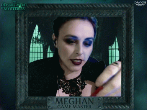 Framed Picture Woman Meghan Game Master