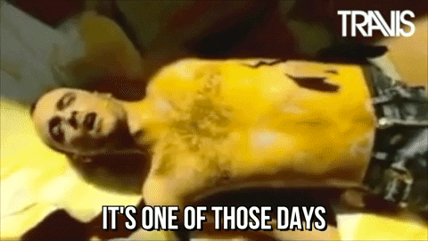 Fran Healy Exhausted Is It Friday Yet GIF