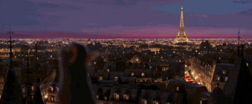France Iconic Eiffel Tower Ratatouille Movie GIF