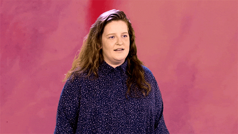 Frances Nodding Suddenly Head Down GIF