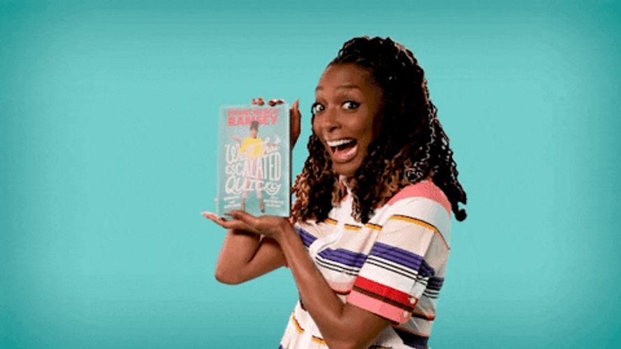 Franchesca Ramsey Funny Facial Expression Well That Escalated Quickly GIF