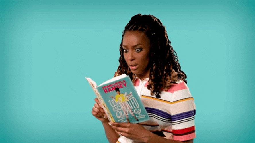 Franchesca Ramsey Weird Reaction Well That Escalated Quickly GIF