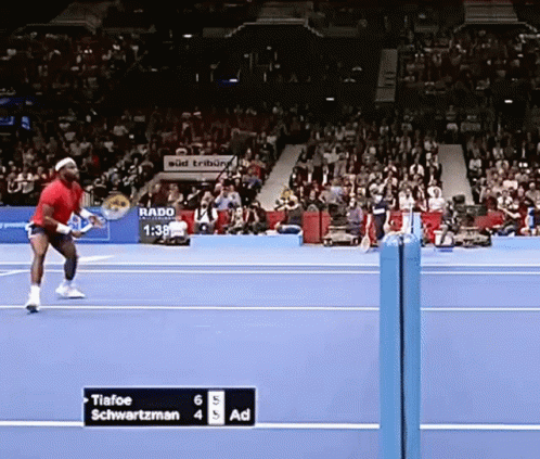 Francis Tiafoe Good Shot GIF