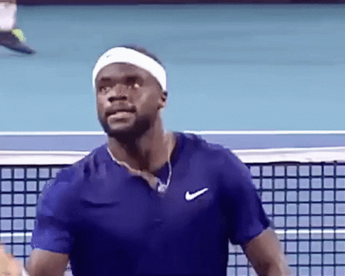 Francis Tiafoe Shaking His Hand GIF