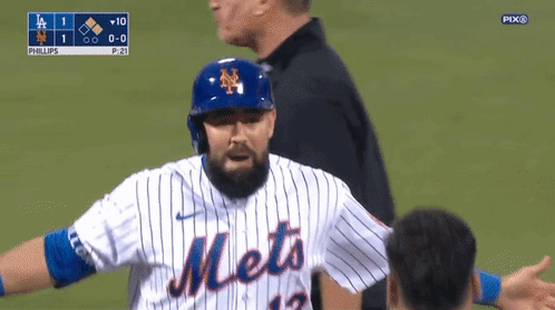 Francisco Alvarez Hugging Luis Guillorme GIF