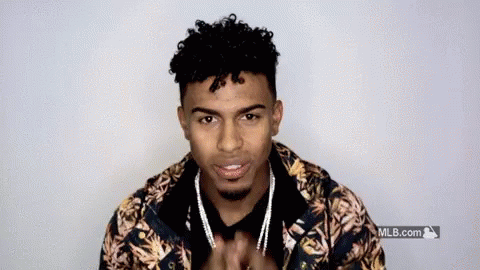 Francisco Lindor Flying Kiss GIF