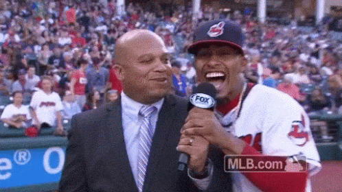 Francisco Lindor Interview GIF