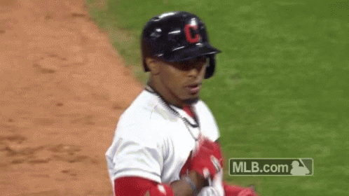 Francisco Lindor Kissing Hand GIF