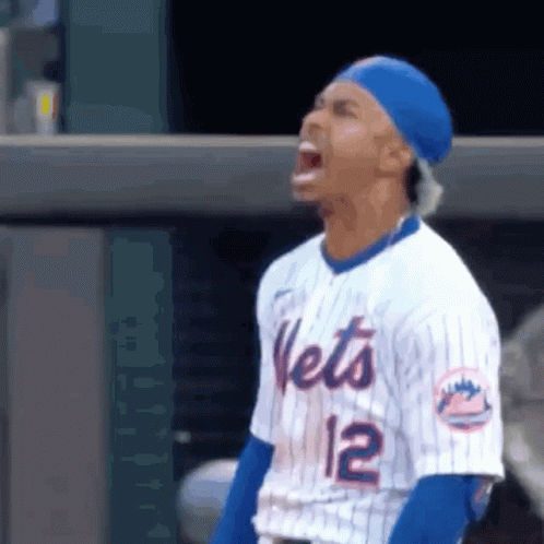 Francisco Lindor Mets Emotional Scream GIF