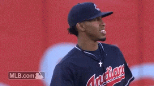 Francisco Lindor Scratching Head GIF