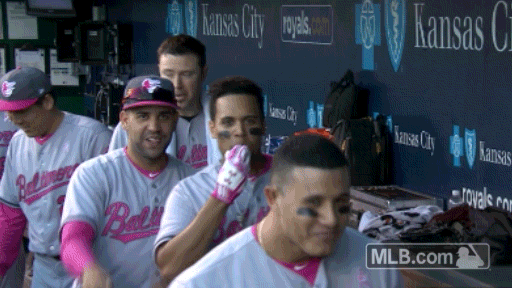 Francisco Peña On Orioles Team GIF