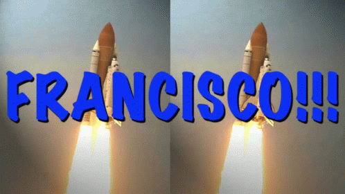 Francisco Space Rocket GIF