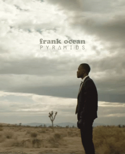 Frank Ocean 'S Album Pyramids Features A Man In A Suit And Tie GIF