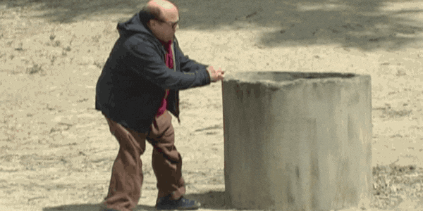 Frank Reynolds Explosive Experiment GIF