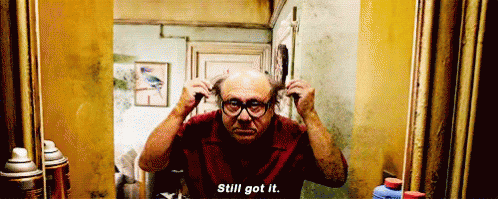 Frank Reynolds Hand Sign GIF