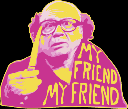 Frank Reynolds My Friend GIF