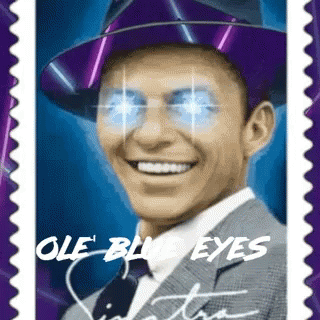 Frank Sinatra Blue Eyes GIF