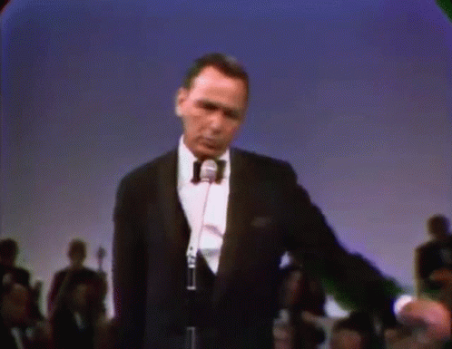 Frank Sinatra Hand Gesture GIF
