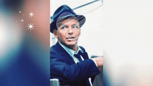 Frank Sinatra Ole Blue Eyes GIF