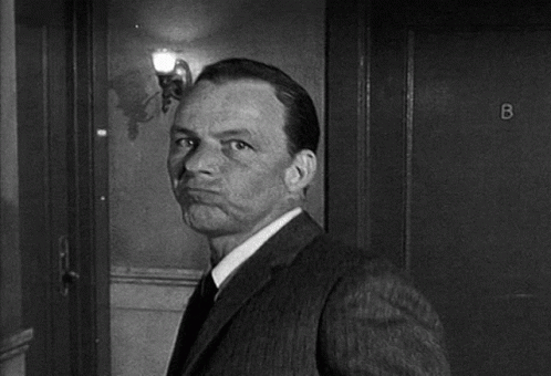 Frank Sinatra Punching GIF
