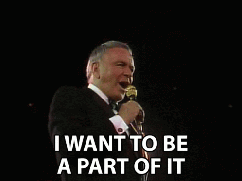 Frank Sinatra Singing GIF