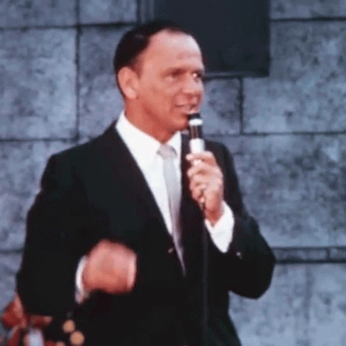 Frank Sinatra Snapping GIF