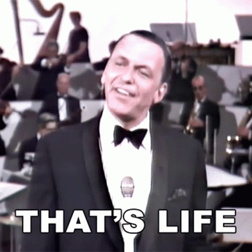 Frank Sinatra That's Life GIF