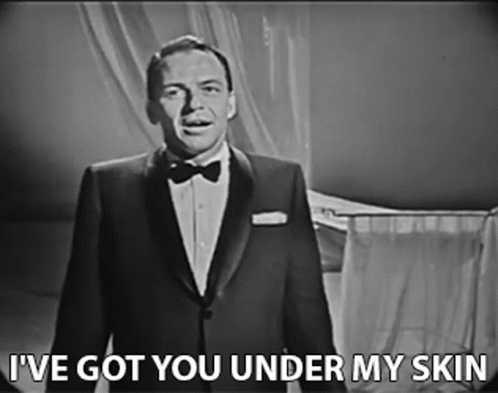 Frank Sinatra Under My Skin GIF