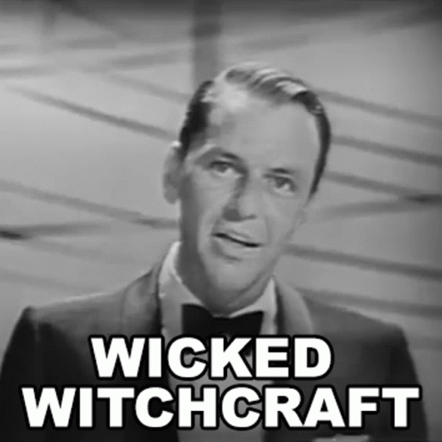 Frank Sinatra Wicked Witchcraft GIF