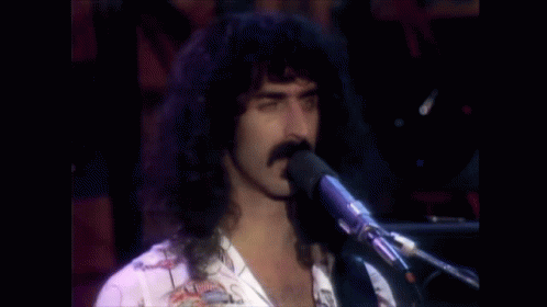 Frank Zappa Stinkfoot Drumming GIF