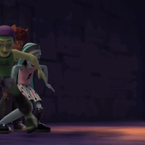 Frankie Stein Monster High Dancing GIF