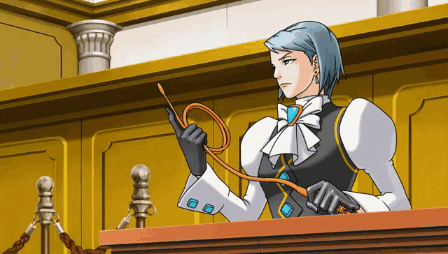 Franziska Ace Attorney Gif GIF