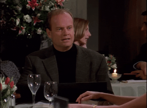 Frasier Crane Im Not Sure GIF