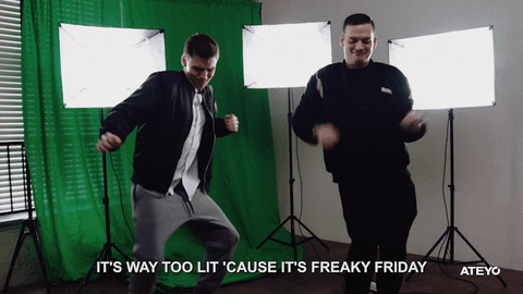 Freaky Friday Gamers Dancing GIF