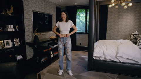 Freaky Friday Woman Shocked GIF