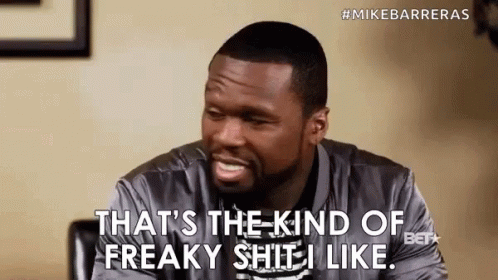 Freaky Rapper 50 Cent Interview GIF