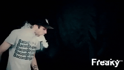 Freaky Smoke Blowing Formation GIF