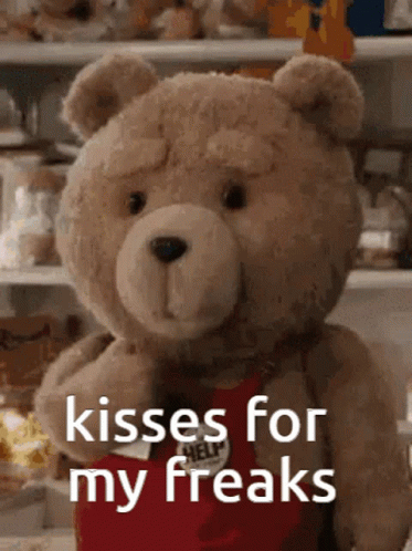 Freaky Ted Kisses For Freaks GIF