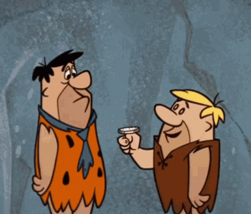 Fred And Jimmy Toss The Coin GIF