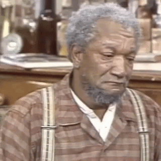 Fred Sanford And Son Being Lonely GIF